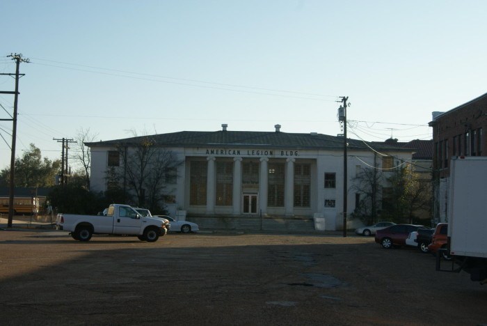historic Legion hall in Paris, Texas